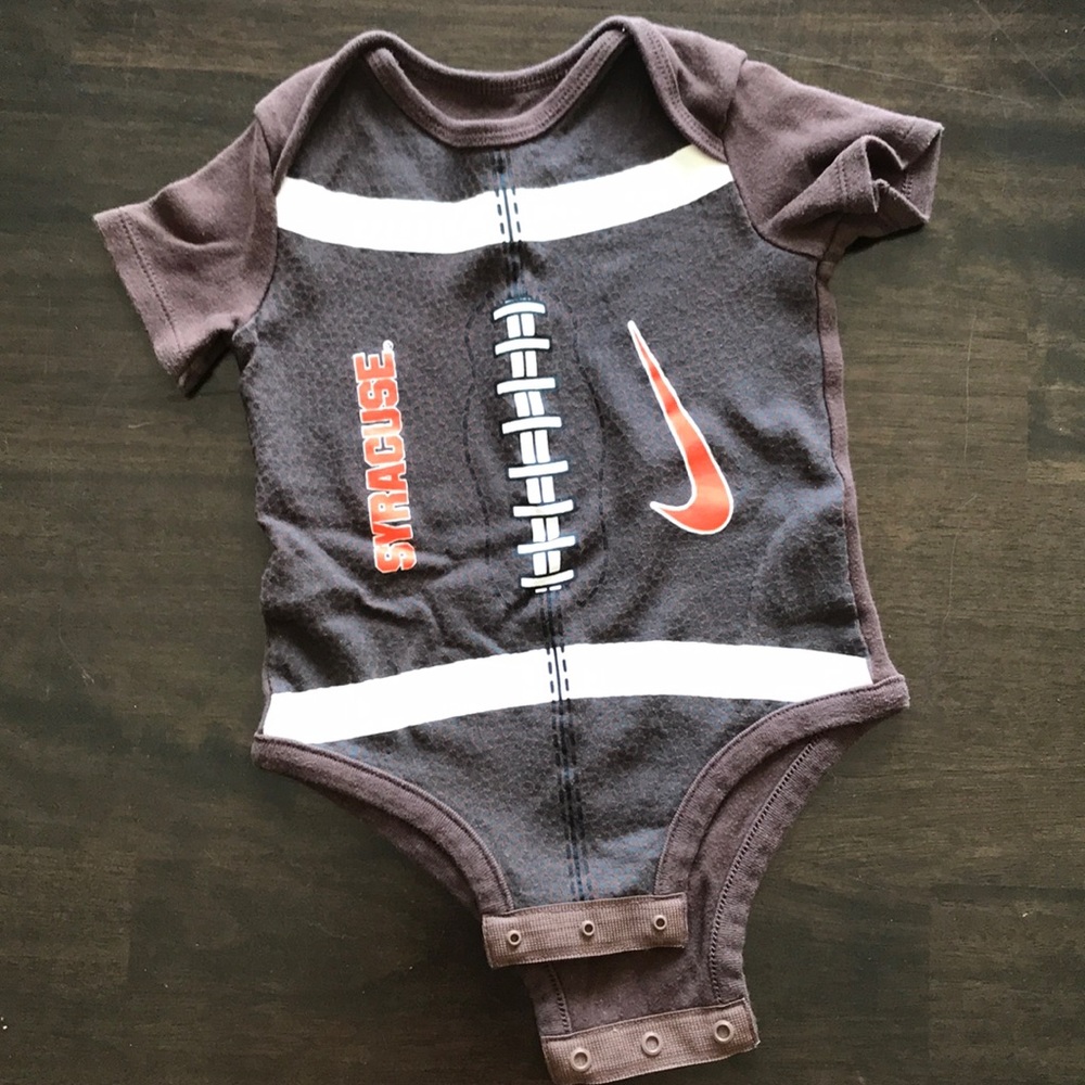 Nike Syracuse Infant Football Onesie